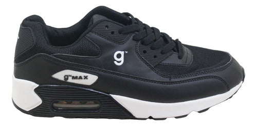 Gummi Zapatillas Aire Negro/Blanco Dama Deporfan 0