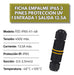 Intek Ficha Empalme 4-8mm 13a Ip65 3 Pines 2