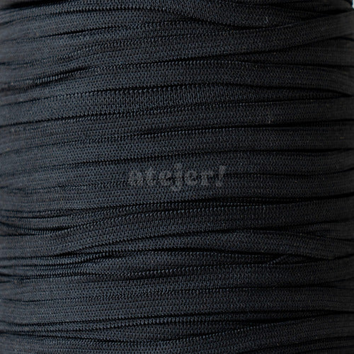 Polyester Elastic Band 5mm x 300 Meters - Black 1