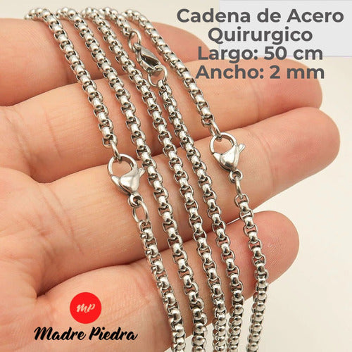 Madre Piedra Collar Con Piedra Cuarzo Lechoso En Forma De Lagrima 1