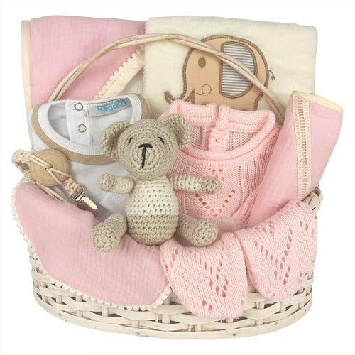 UniversoRegalos Newborn Gift Basket with Free Shipping 0