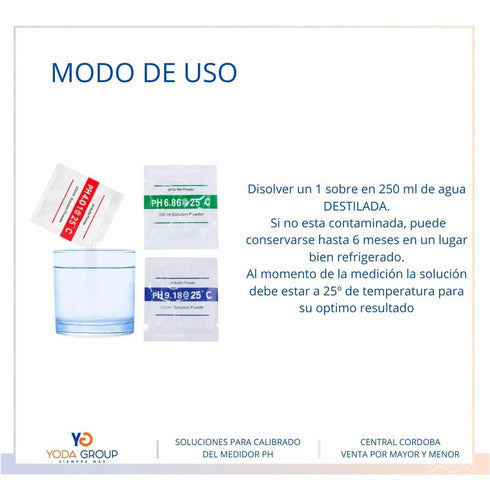 Kit Solucion Para Calibrar Phmetro Ph 4.01 6.86 9.18 Buffer 1