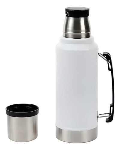 Generic Stainless Steel Thermos 969 Smooth Capacity 1 Liter 1