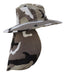 Australian Fishing Hat with Neck Flap Bonnie by Vestirmas 3