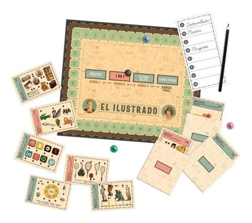 El Ilustrado Juego De Mesa Maldon Original Lloretoys 1