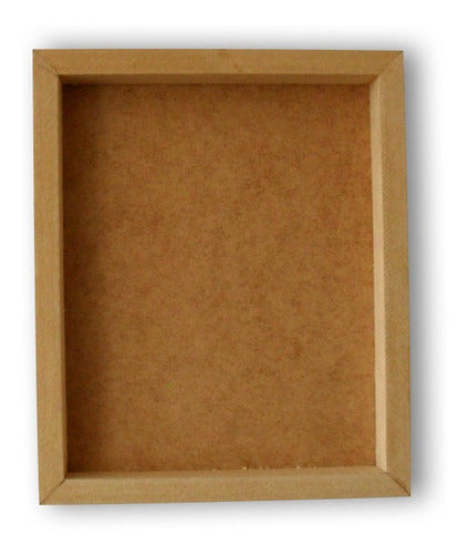 11 Frames for A4 21x29.7 - MDF Box - With Glass 0