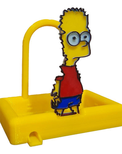 Porta Esponja Bart Simpson Cocina Decoracion Novedad 1