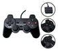 Kit Com Dois Controles Joystick Playstation 2 Analógico Ps2 3