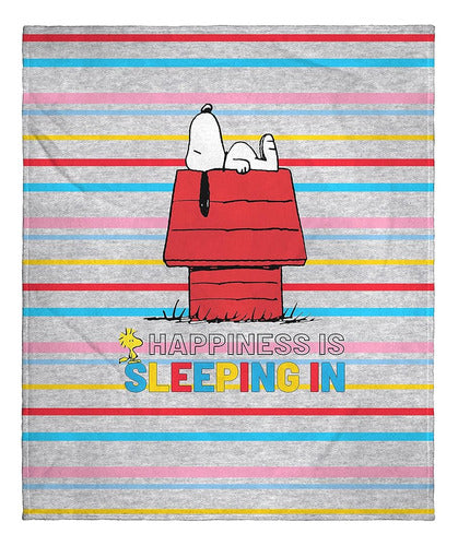 Intimo Peanuts Snoopy Y Woodstock La Felicidad Es Dormir En 0