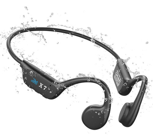 SAMVEK Wireless Swimming Headphones With 32GB Memory 0