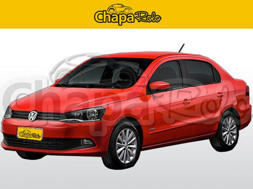 Pasarrueda Plastico Volkswagen Voyage 2013 14 2015 Izq 3