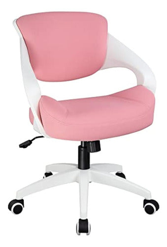 Bojuzija Ergonomic Office Desk Chair for Computer (Pink) 0