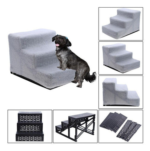 Pet Puppy Foldable Ramp Stairs 0