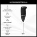 Electric Foam Whisk Frother Cream Coffee Kitchen Benabi 28