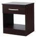 Set of 2 Bedside Tables with Drawer Benevento Nightstand 6
