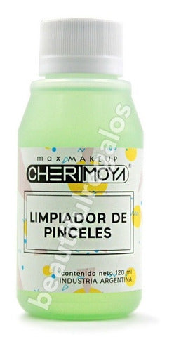 Limpiador Pinceles Liquido Cherimoya 120ml Uñas Esculpidas 0