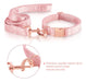 Bubblepup Velvet Dog Collar and Leash Set 3