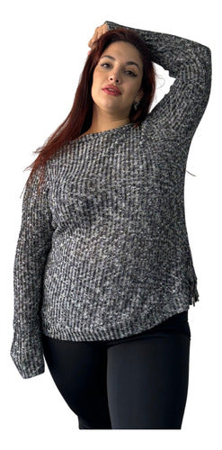 Lanna Sweater Knitted Thread Plus Size Specials 0
