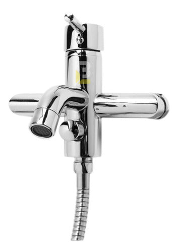 Tauro Bathroom Shower Monobloc Faucet with Transfer Deluxe Kit 3