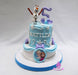 SS GOURMET Torta Frozen Anna Elsa Olaf Nieve - Tematica 2 Pisos 30 Porc 0