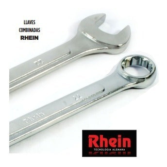 Llave Combinada Estriada Profesional Rhein-  23 Mm 1