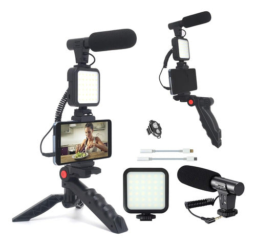 Bovanttro Youtube Starter Kit,kit De Vlogging Para iPhone Vl 0