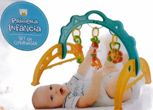 Durable Educational Baby Gym with 3 Rattles by Duravit 2