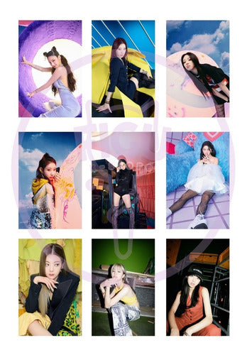 ITZY Photocards Fanmade X 10 Un 4