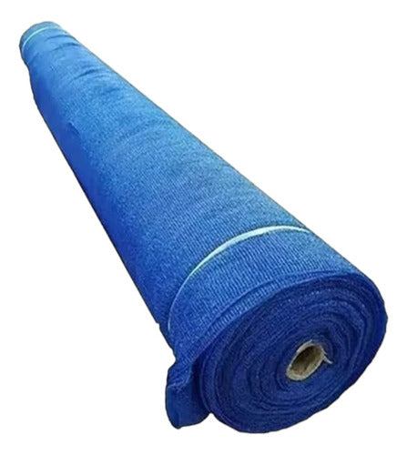 Media Sombra 90% Antigranizo Paño De 4mts X 4mts Color Azul 0