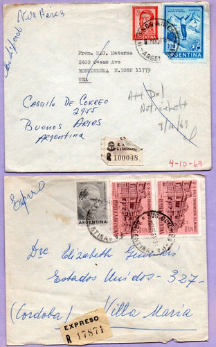 0180_lote De 6 Sobres De Argentina 4