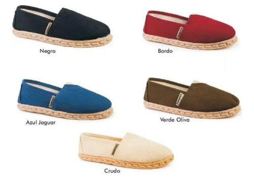 Pampero Reinforced Espadrille with Rubber Sole Simil Jute 36 to 45 6