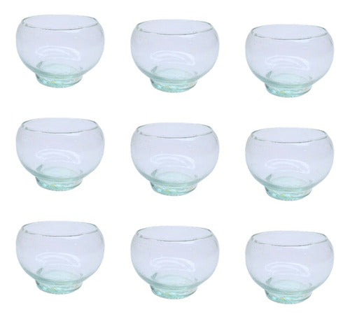 Decorative Glass Jar Candle Holder Set of 36 5