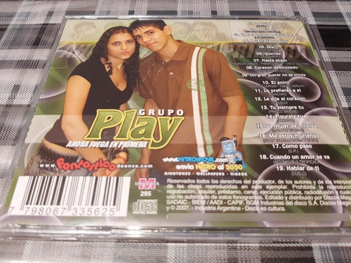 Grupo Play - Ahora Juega En Primera - Cd Original Impecable 1