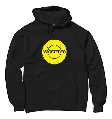 Citio Gorras Soda Stereo Logo Gustavo Cerati Hoodie Cotton 0