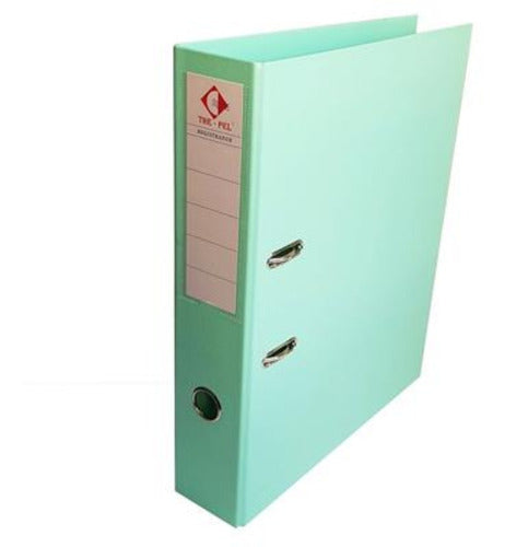 Set of 5 A4 Wide Spine Pastel Binders - One of Each Color 3