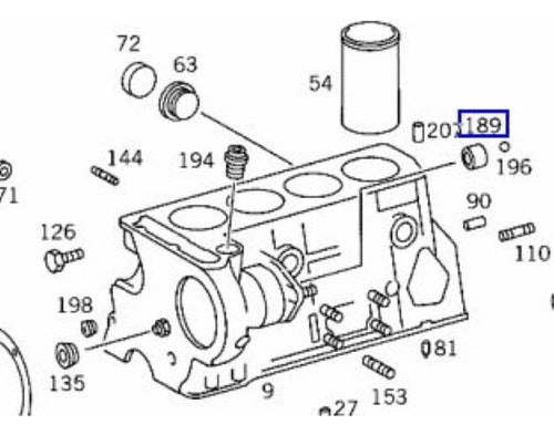 Buje Eje Piñon Intermedio Trasero Mercedes Benz Mb180 3