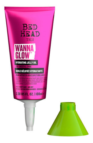 Tigi Bed Head Wanna Glow Jelly Oil Aceite En Gel Pelo 3c 2