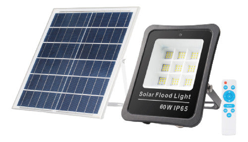 Silverlight Reflector + Solar Panel 60W 3900LM Remote Control P 0