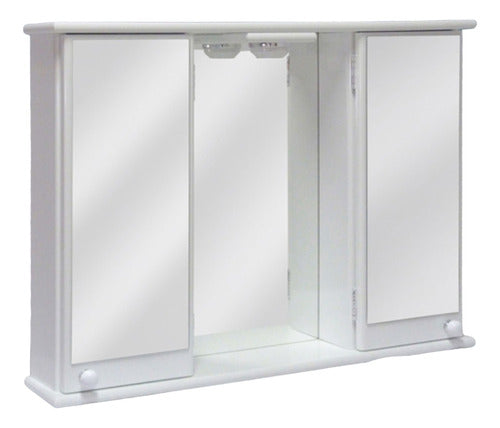 Ale-Myr Classic Medicine Cabinet with Light and Mirror 53x70x13 0