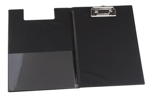 2x Folder A5 Notepad Pu Couro Prancheta Porta- 6