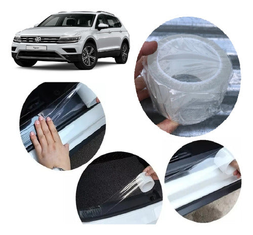 VW Tiguan Accesorio Rollo Protector Cubre Zócalo De Puerta 0