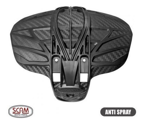 Paralama Anti Spray Corta Neve Mudguard Yamaha Fazer 250 6