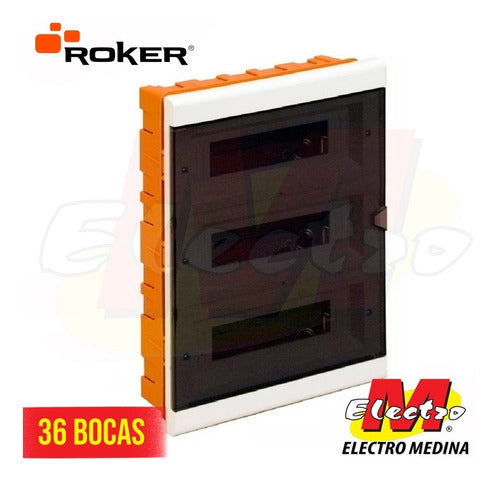 Roker Tablero Embutir 36 Bocas Zm 736 Premium 0