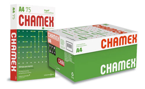 Chamex Premium A4 75 Gr Caja X5 Papel Alta Calidad 1