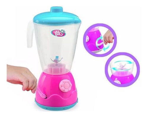 Mini Liquidificador Brinquedo Infantil Cozinha C/ Movimento 1