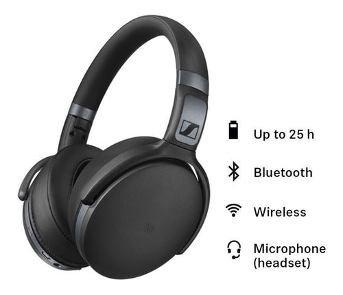 Sennheiser Hd 4.40 Around Ear Bluetooth Wireless 5