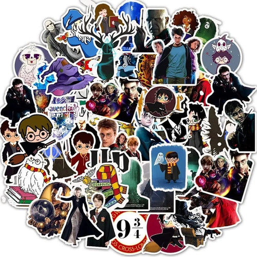 Stickers Harry Potter Calcomanías X50 1