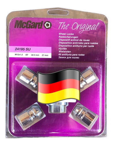 McGard Anti-Theft Nuts Toyota Hilux SW4 1996/2023 Germany 0