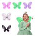 Enfiestados Alas Disfraz Angel Hadas Cotillon Halloween Tinkerbell X1 0