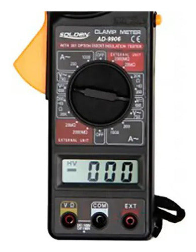 Alicate Amperimetro Solden Ad-9906 2